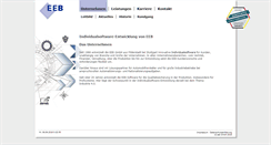 Desktop Screenshot of eeb.de